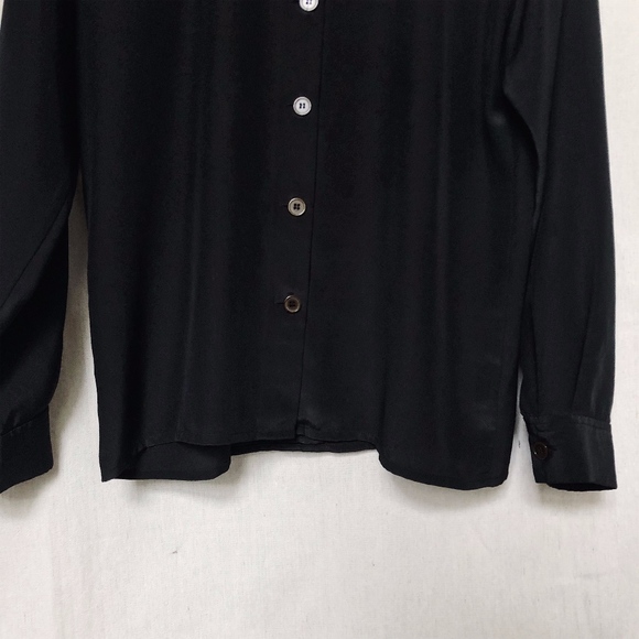 Vintage Christian Dior Chemise Blouse Button Back - Picture 4 of 7